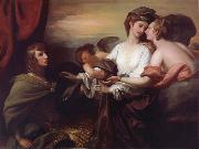 Benjamin West Helen Brought to Paris oil on canvas